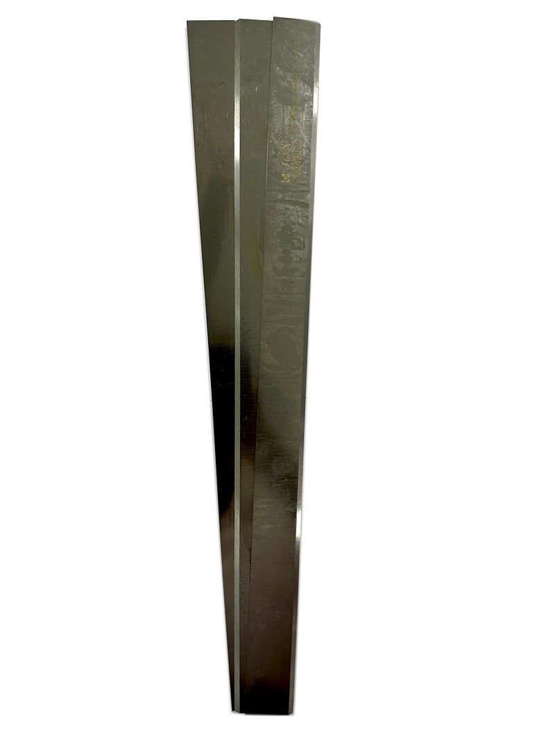 Jon Bhandari Tools 3pc High Carbon Steel 18 inch Planer Blade Set – Durable Knife Blades for Wood Planers – Smooth Trimming & Shaping for Hardwood, Softwood, Plywood, MDF & More (18" x 1 1/4" x 3mm) - Image 1