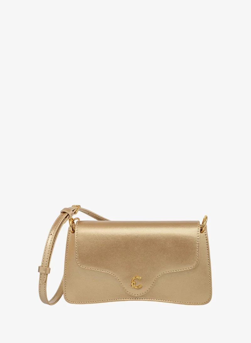 كوكسينيل حقيبة كروس كلاتش C-Me – ذهبي