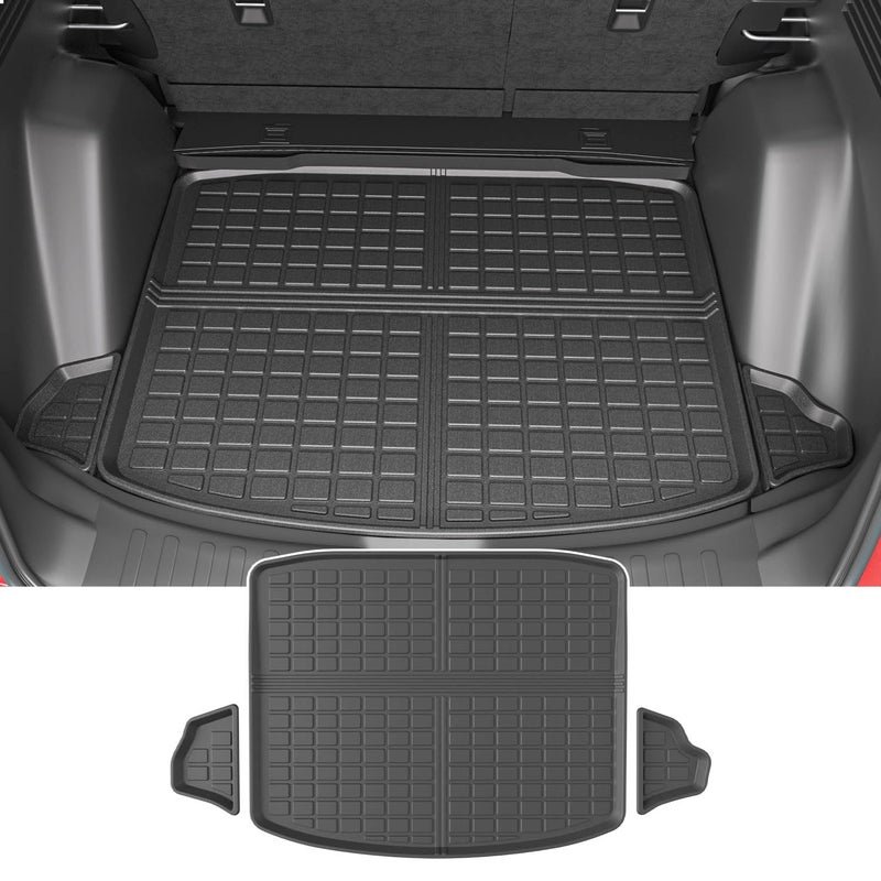 powoq Fuel Trunk Mat Compatible with 2017-2022 Honda CRV Cargo Mat All Weather Cargo Liner Replacement for 2017-2019 2020 2021 2022 Honda CRV Accessories (Fit 17-22 Fuel Model, Trunk Mat) - Image 1