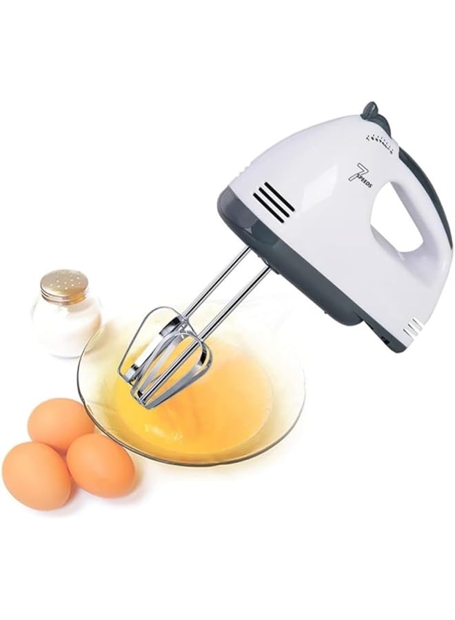 إيروريكس خلاط يدوي كهربائي، خفاقة بيض، خبز الكيك، خلاط طعام منزلي، أداة خبز للمطبخ المنزلي - Image 1