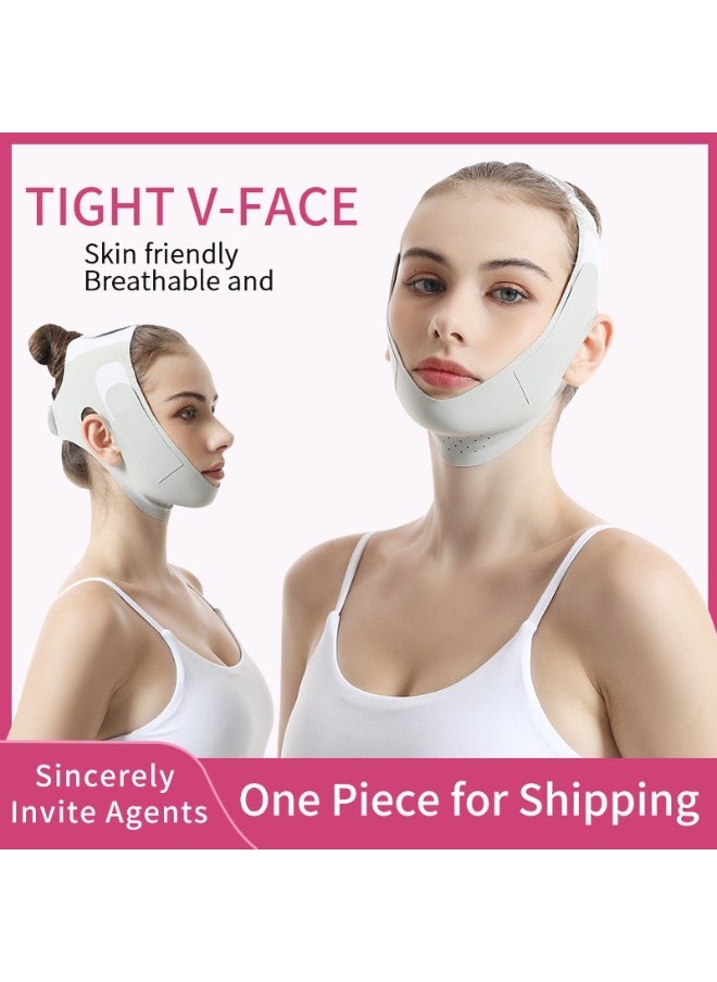 BEUTPATER V Line Lifting Mask, V Shaped Face Mask, V Shaped Contouring Face Mask, Face Lifting Strap, Face Toning Belts, Jaw Exerciser, Washable and Reusable  - Image 5