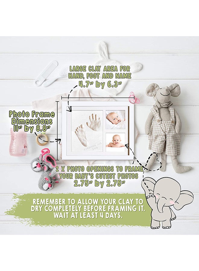 Newborn Baby Hand And Footprint Photo Frame - Image 4