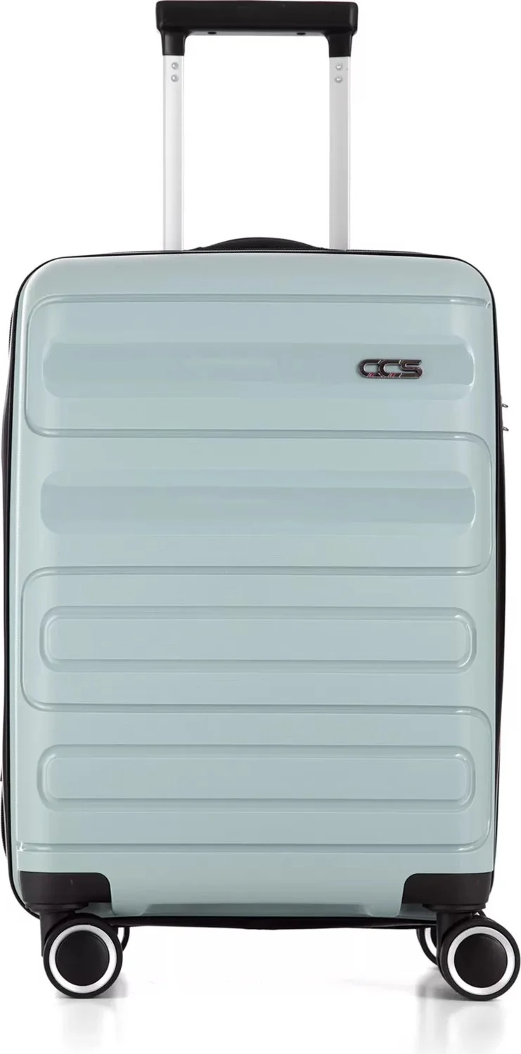 S-Invalid Brand Name Blue 5225 Polypropylene 3 Pcs Suitcase Set