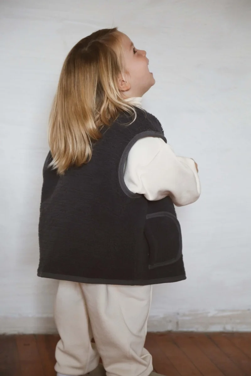 اوهلالا كوالا Anthracite Wellsoft Vest Child 1-6 Years