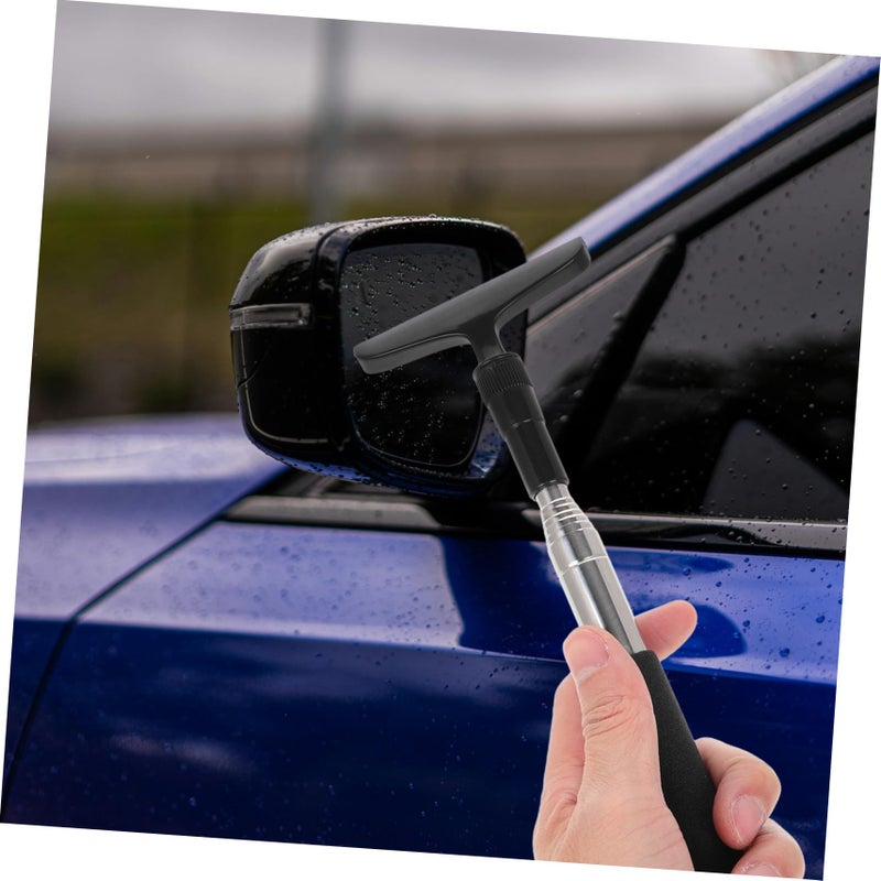 Extendable Car Wiper Brush Set for Rearview Mirror Windshield Cleaning Water Repellent - Image 5