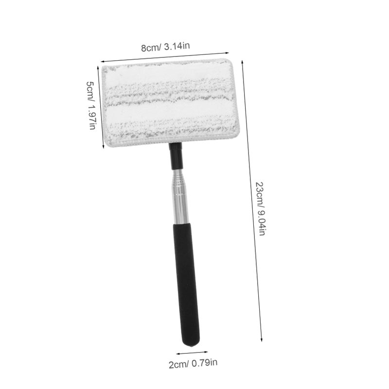 Extendable Car Wiper Brush Set for Rearview Mirror Windshield Cleaning Water Repellent - Image 3