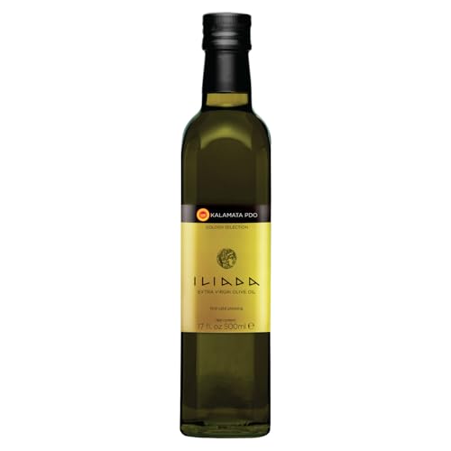Iliada Kalamata PDO Extra Virgin Olive Oil, 500mL | Multi-Awarded | Single Region 100% Greek | Monovarietal Koroneiki | Cold Press | Polyphenol Rich | Chef's Favorite - Image 1