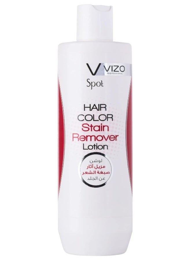 Vizo Spot Hair Color Stain Remover Lotion 500ml – Professional Hair Dye Stain Cleaner - Image 1