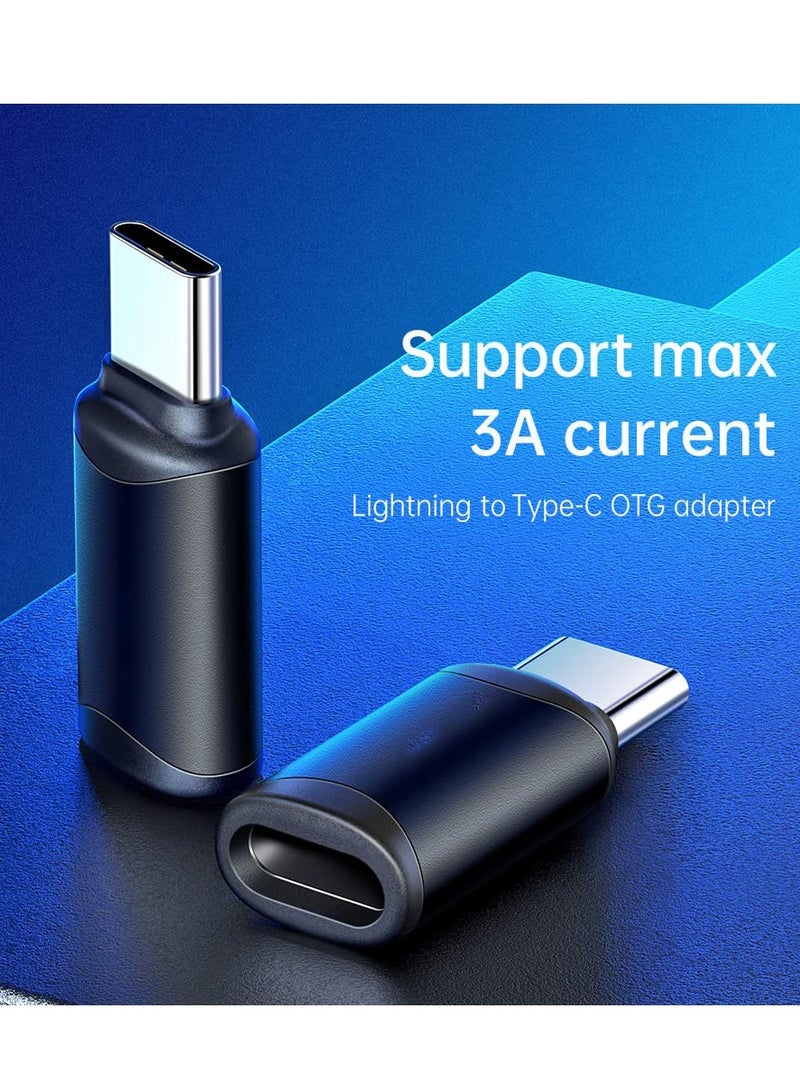 USB C Male to Lightning Female Adapter for iPhone 15 Series and iPad Air, Compatible with Samsung, Supports Charging and Data Transfer, Type C Connector Cable - Image 2