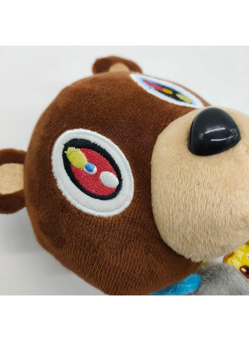 Cartoon Doll Kanye Teddy Bear Stuffed Plush Toy For Kids Gifts Multicolour-A 25CM - Image 4