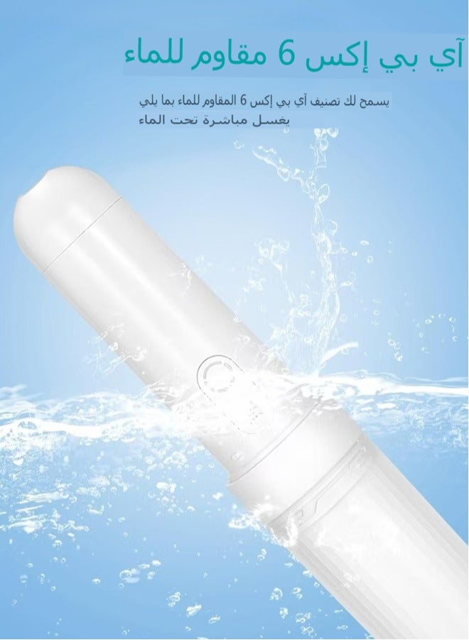 Alinfu Portable Bidet for Travel, USB Rechargeable Electric Travel Bidet Sprayer, Waterproof High Pressure Handheld Bidet for Women Men Baby Personal Hygiene Cleaning - Image 2