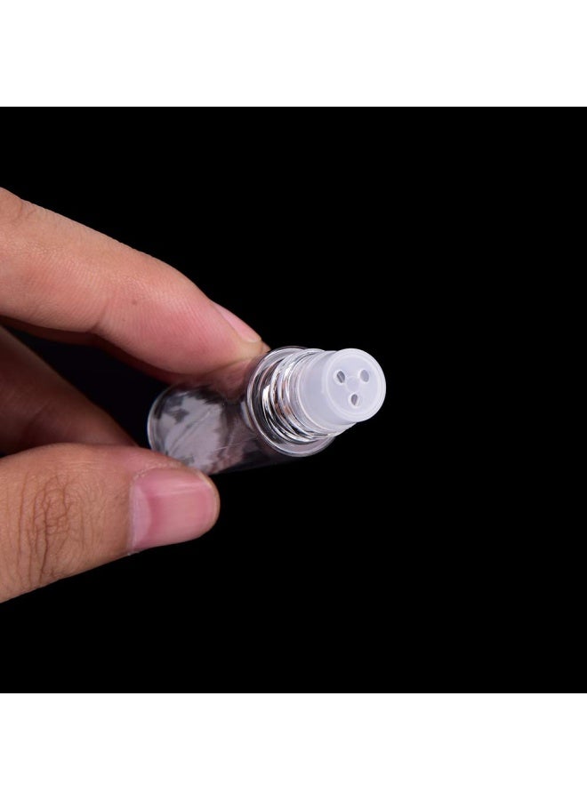 Yiphates 20Pcs Mini Clear 3ml Loose Powder Container Plastic Bottle Empty Cosmetic Sifter Loose Powder Jars Container Refillable Bottle - Image 3