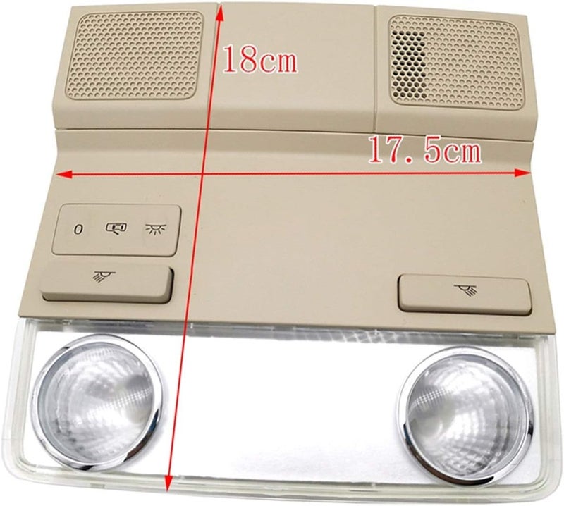 Wivplex Beige Interior Dome Reading Light - Image 2