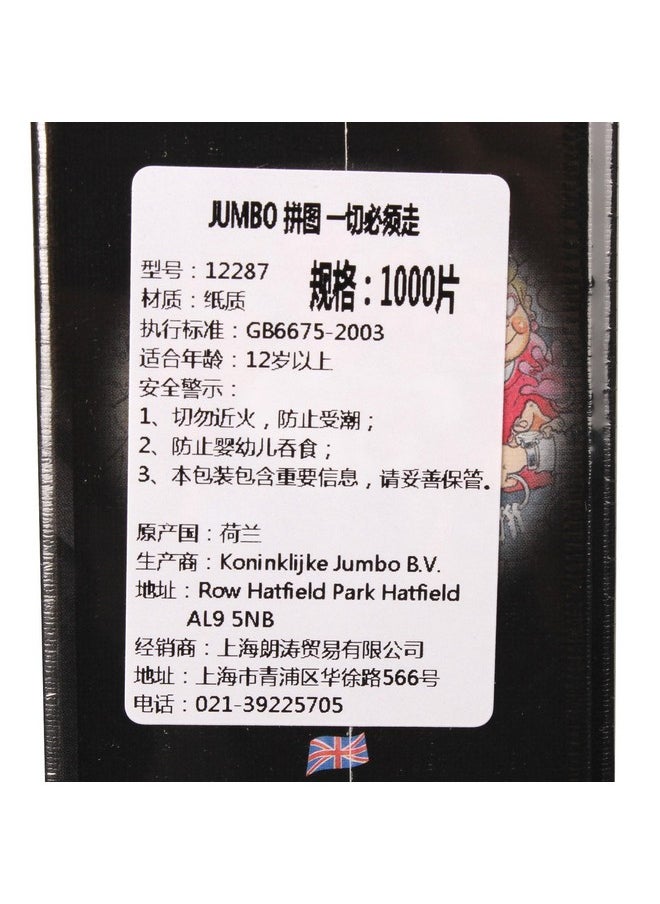 jumbo - Wasgij Mystery 7 Everything Must Go Unique Collectable Jigsaw Puzzle For Adults 1000 Piece - Image 1