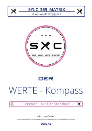 SYLC 369 MATRIX: Der WERTE - Kompass / Version : M / Der Standard:# was wurde dir gegeben ... für einleben - pzsku/Z4928DE2CE45FA5FC4ECBZ/45/1749035226/5d181524-c496-425f-a905-04ea47b4504b