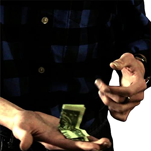 MilesMagic Magician's Animated Bill Gimmick Mysteriously Self Folding Dollar Note Real Invisible Levitation Illusion Effect Street Stage Close-Up Magic Trick - Image 5