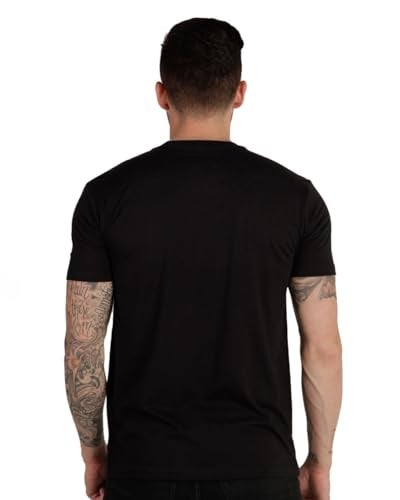 INTO THE AM Tree of Life Men's Tee - Nature Themed Graphic T-Shirts (Black, 3X-Large) - Image 2