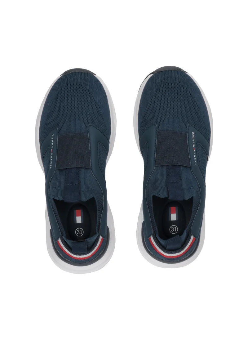 TOMMY HILFIGER Kids Lace Up Low Top Sneakers