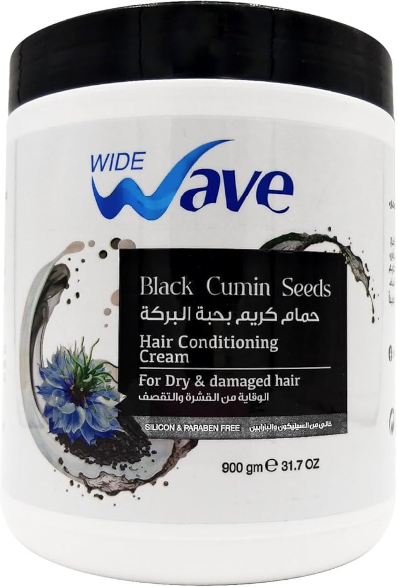 Wide Wave Black Seeds Hair Conditioning Cream 900g
