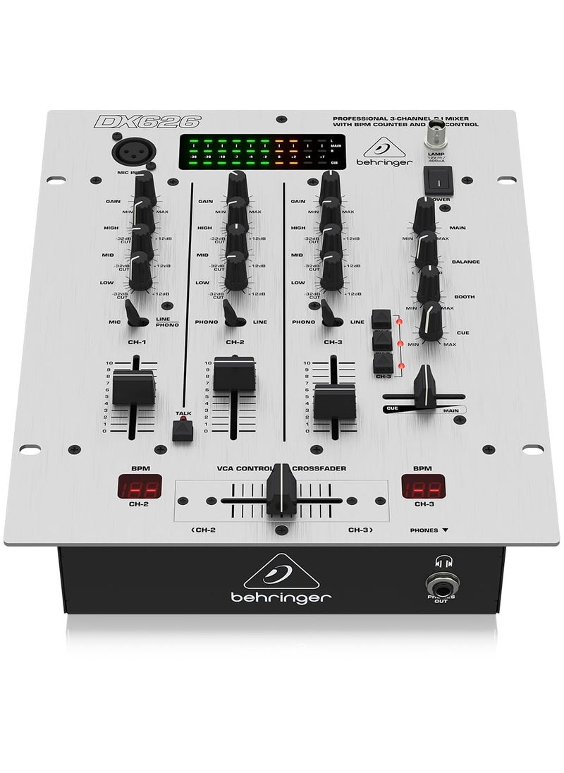 behringer Behringer Pro Mixer DX626 3-Channel DJ Mixer  - Image 1