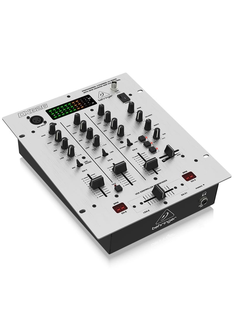 behringer Behringer Pro Mixer DX626 3-Channel DJ Mixer  - Image 4