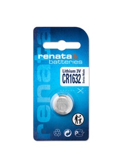 Renata 1-Piece Renata CR1632 Lithium 3V Swiss Made Battery  - Image 1