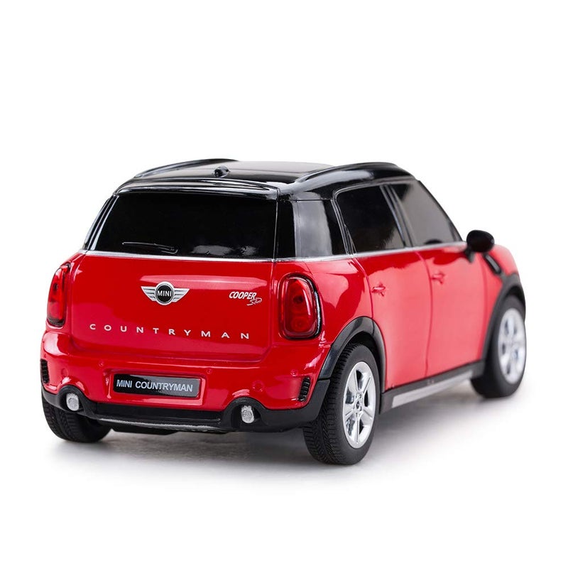 RASTAR BMW 1:24 RC Cars Remote Control Mini Cooper Countryman Model Car Toy Mini Cooper Car for Kids, Red - Image 3