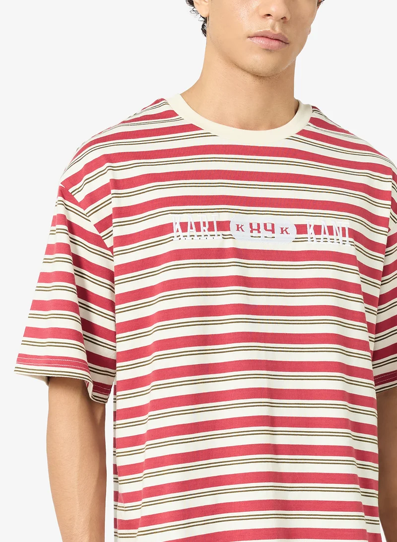 Karl Kani  Heritage 89 Stripe Boxy T-Shirt for Men | Best Price UAE
