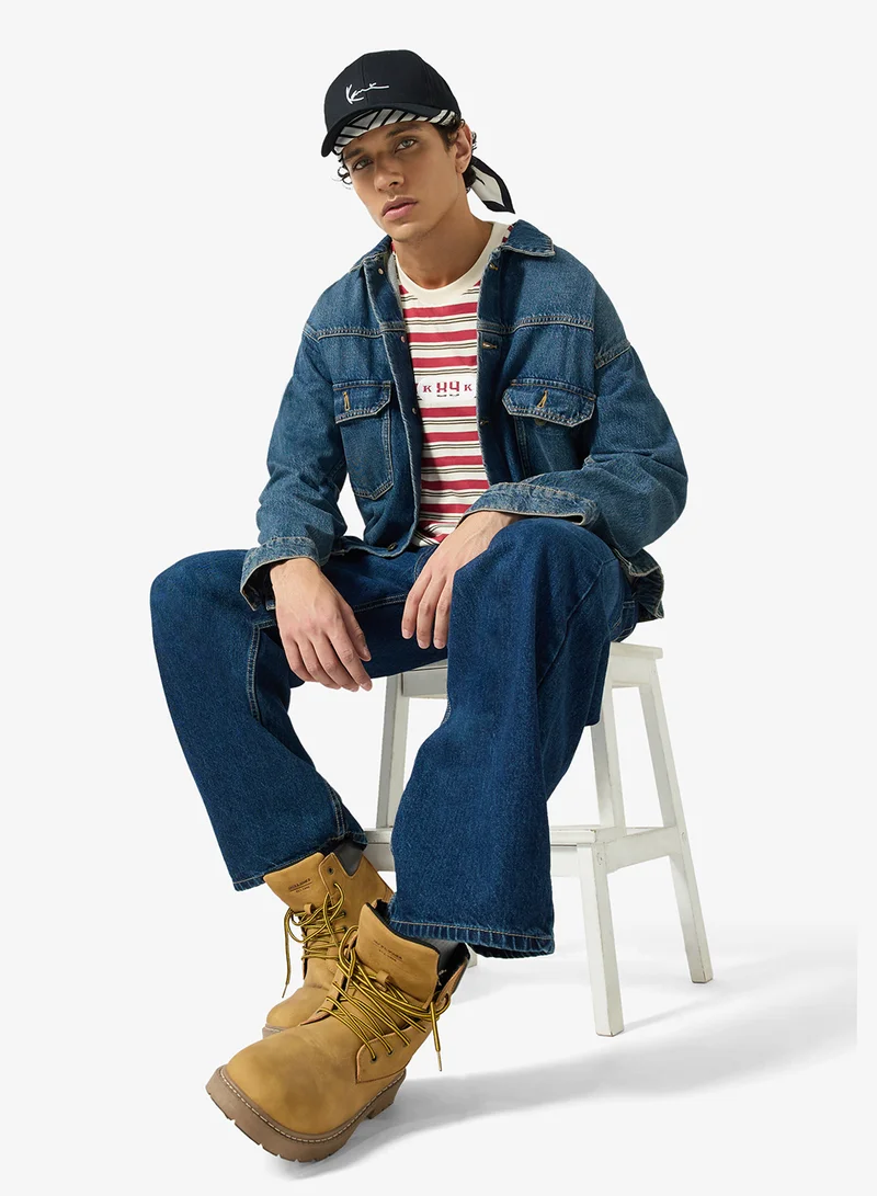 Karl Kani  Heritage 89 Stripe Boxy T-Shirt for Men | Best Price UAE