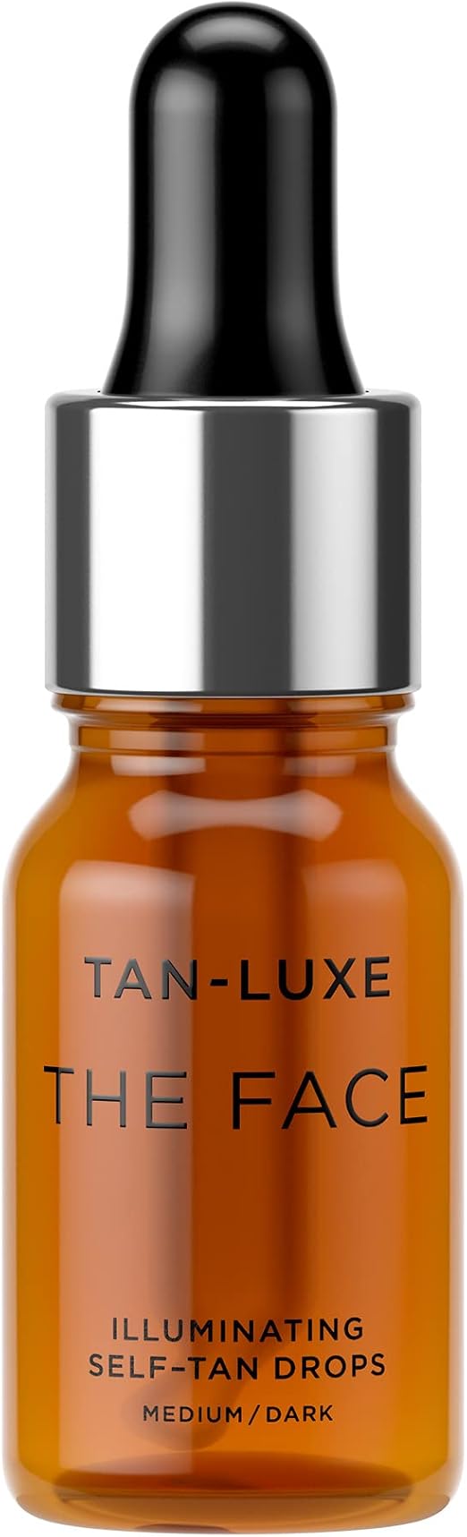 TAN-LUXE تانلوكس الوجه قطرات التسمير أضف قطرات التسمير إلى العناية بالبشرة للحصول على تان مخصص للوجه خالي من القسوة نباتي - Image 1