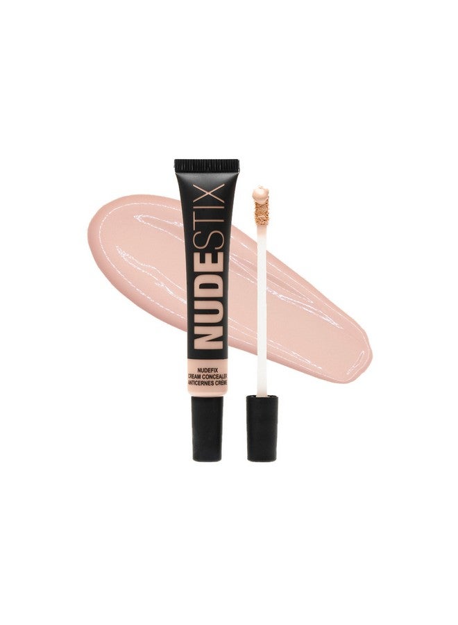 NUDESTIX Nudefix Cream Concealer Lightweight Liquid Natural Finish Makeup Hydrating Brightening Under Eye Dark Circle Corrector Reduces Redness And Blemishes Shade: Nude 3 0.34 Fl Oz (10 Ml) - Image 1