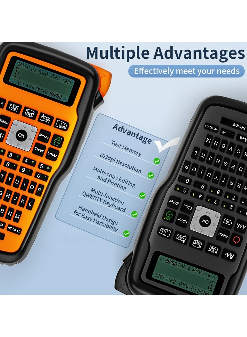 PhomemoE1000 Commercial Label Printer Industrial Style Mini Portable Smart Thermal Transfer Printer - Image 4