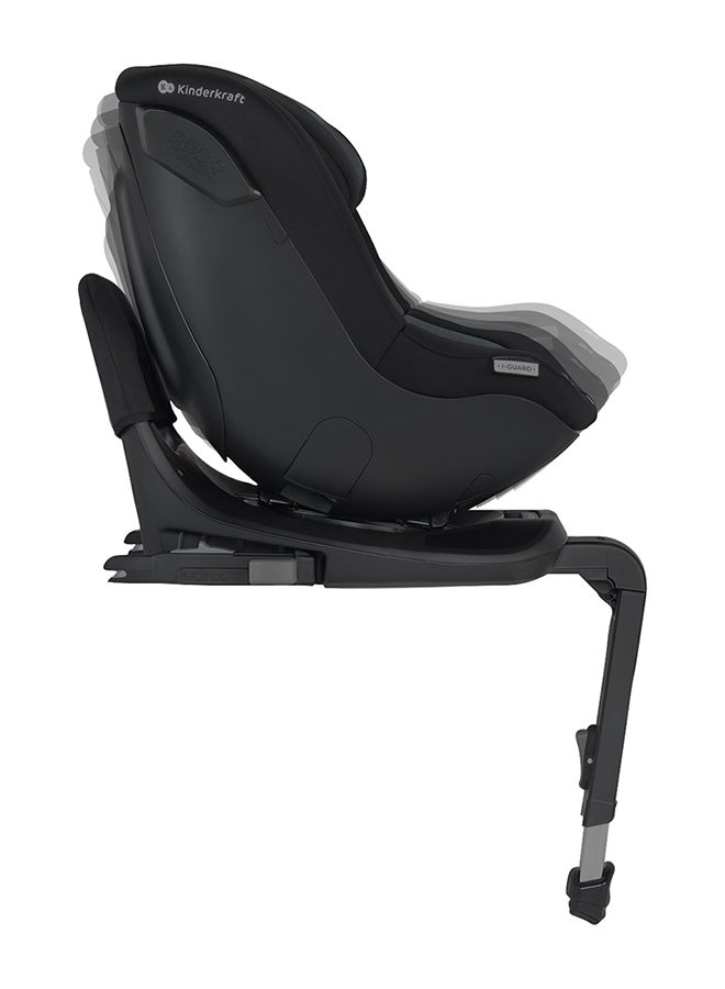 Kinderkraft مقعد سيارة I-Guard i-Size 40-105 سم - أسود جرافيت - Image 5