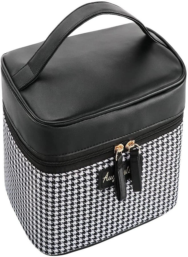 Handcuffs Makeup Bag Cosmetic Organizer Toiletry Storage Pouch (Black) - Image 1
