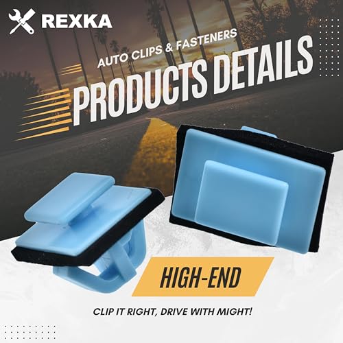 Rexka 15pcs Door Liftgate Body Side Wheel Flare Rocker Moulding Retainer Clip for Hyundai Kia 87756-1F000 Elantra Santa Fe Kona Palisade Tucson Veloster Cadenza Forte NIRO Soul Sportage - Image 3