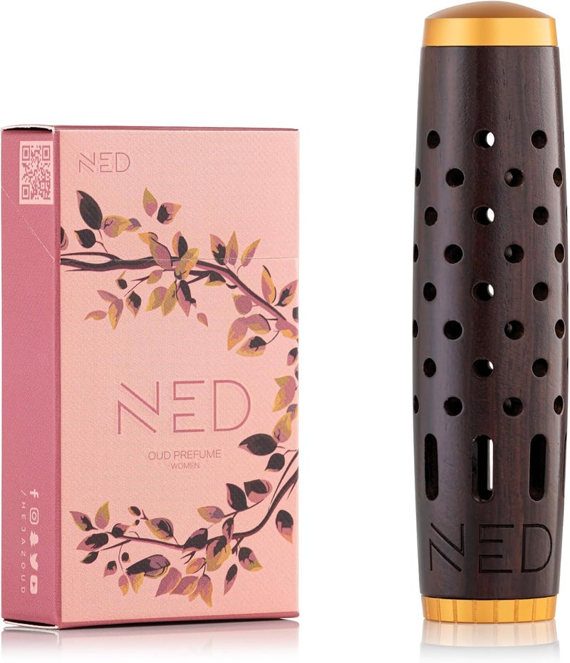 Ned بكت العود سكاند مع مبخرة الناي – أعواد بخور فيتنامية طبيعية مع عطر فرنسي فاخر – 25 عودًا طويل الاحتراق | أكثر من 45 دقيقة - Image 1