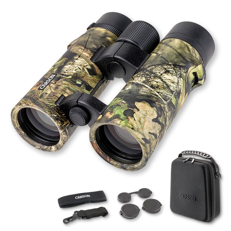 Carson RD Series 10x42mm Mossy Oak Camouflage Open Bridge Waterproof Binoculars RD042MO - Image 3