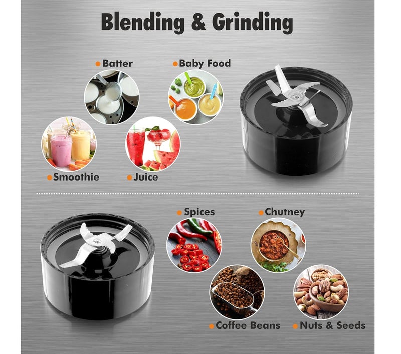 Cookwell 600W Bullet Mixer Grinder - Image 5