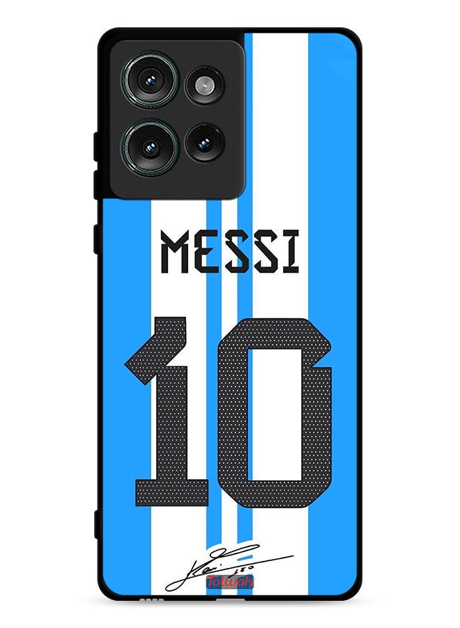 Tolwak Motorola Edge 50 Protective Case Cover Messi 10 - Image 1