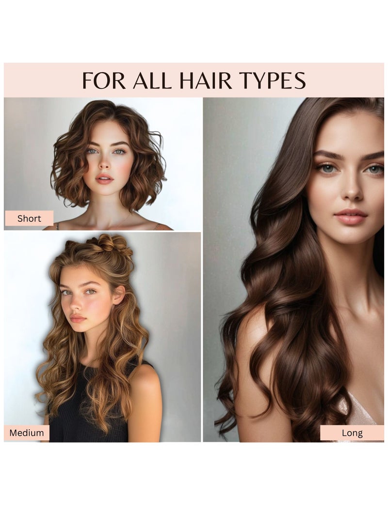 ELAUR Elaur Satin Heatless Curling Set-Hair Rollers for Heatless Curls | Overnight Heatless Hair Curlers to Sleep in | Curling Rod Headband for Short & Long Hair | Hair Wrap Curler (Gold)  - Image 3