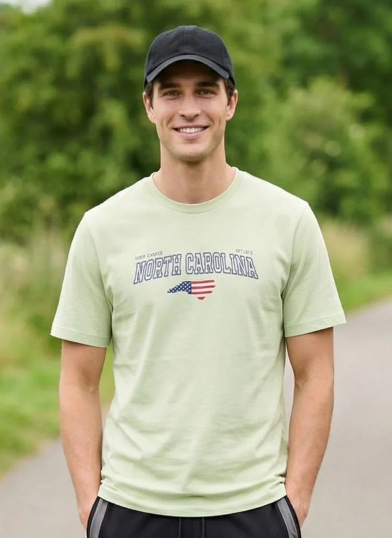 نوبيرو NOBERO Men's Premium Printed Regualr T-Shirt