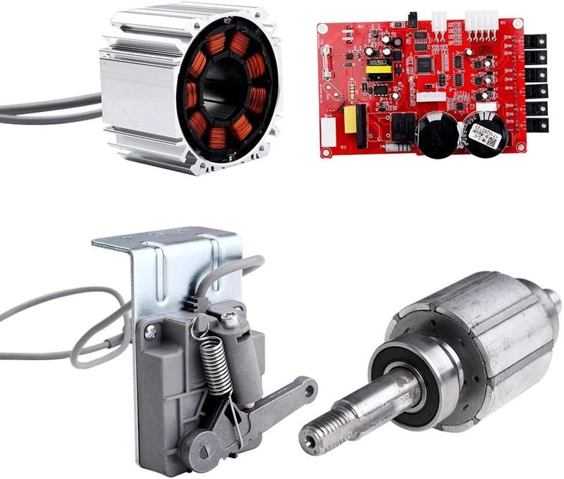 Jasol Jasol Copper Sewing Machine Servo Motor Speed Adjustable Energy Saving Ac220V Phase Motor1000W 6500Rpm 60Hz For Juki Jack All Industrial Sewing Machine Motor White - Image 2
