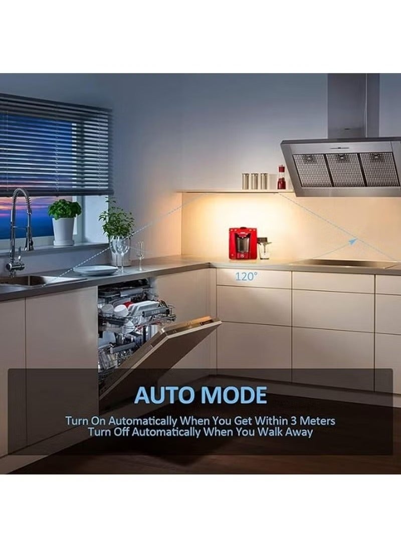 Happy Light Smart LED Sensor Night Light Indoor Night Light with Three Light Modes and Remote Control - Image 3