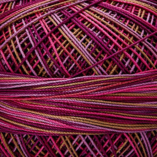 LIZBETH Handy Hands Size 20 HH20 Lizbeth Cotton Thread 210 yds 25 Grams, Vineyard Harvest - Image 2