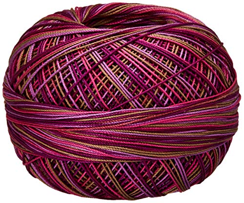 LIZBETH Handy Hands Size 20 HH20 Lizbeth Cotton Thread 210 yds 25 Grams, Vineyard Harvest - Image 1