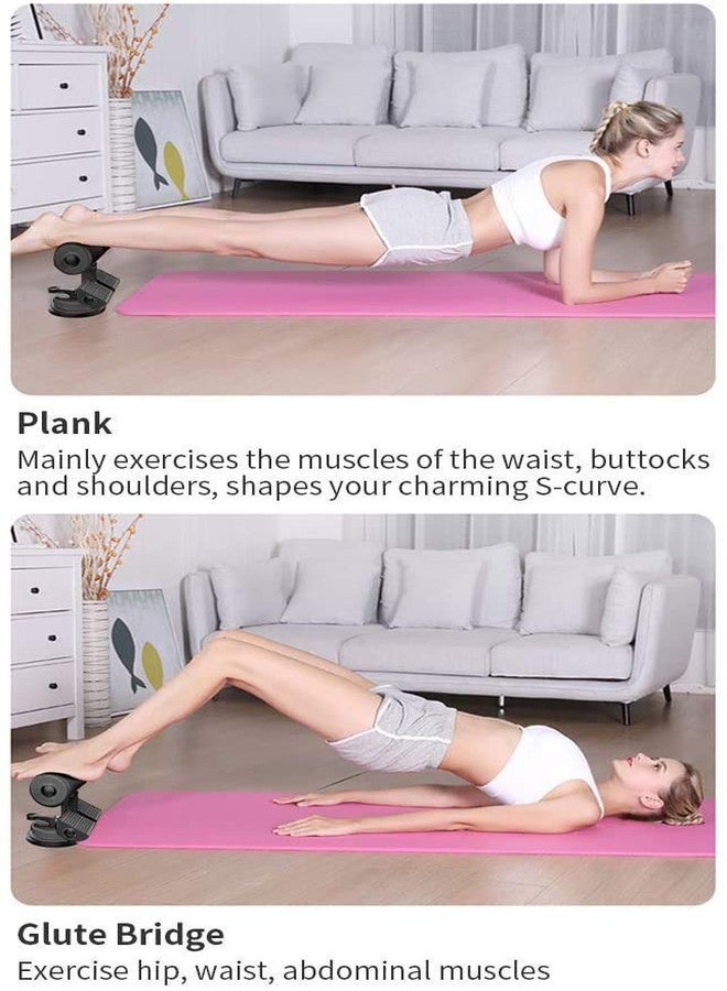 Ostin Portable Adjustable Self-Suction Bar for Abdominal Exercise with Foam Padded Foot sit up Assistant Sit Up Equipment, Ankle Exercise Workout - Image 4