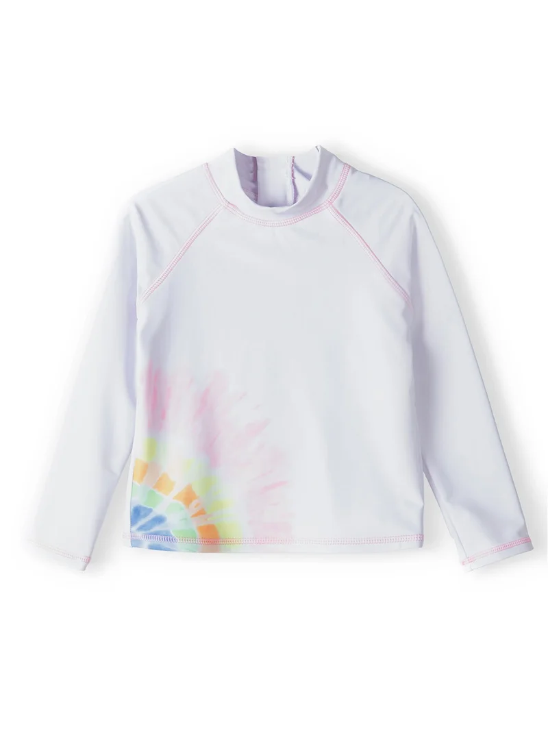 MINOTI Kids Girls Long Sleeve Rash Top And Knicker Set