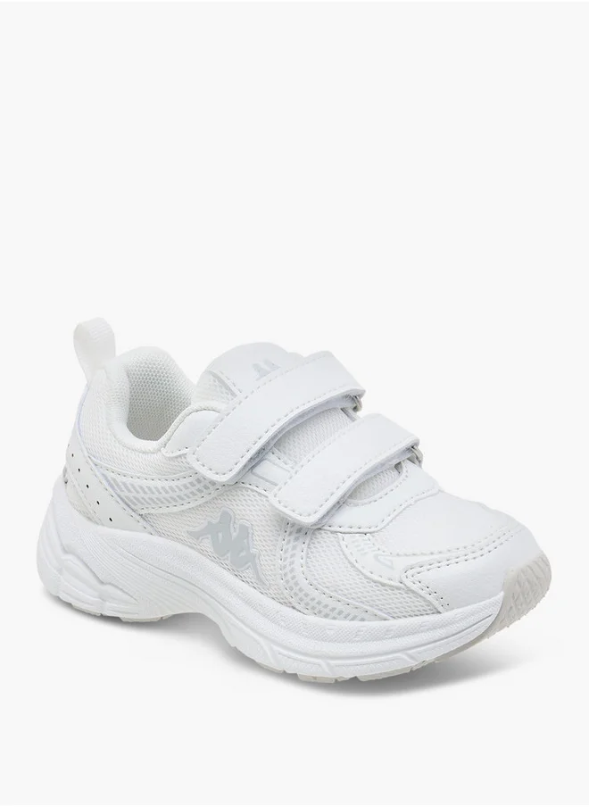 كابا Kids' Logo Detail School Shoes with Hook and Loop Closure