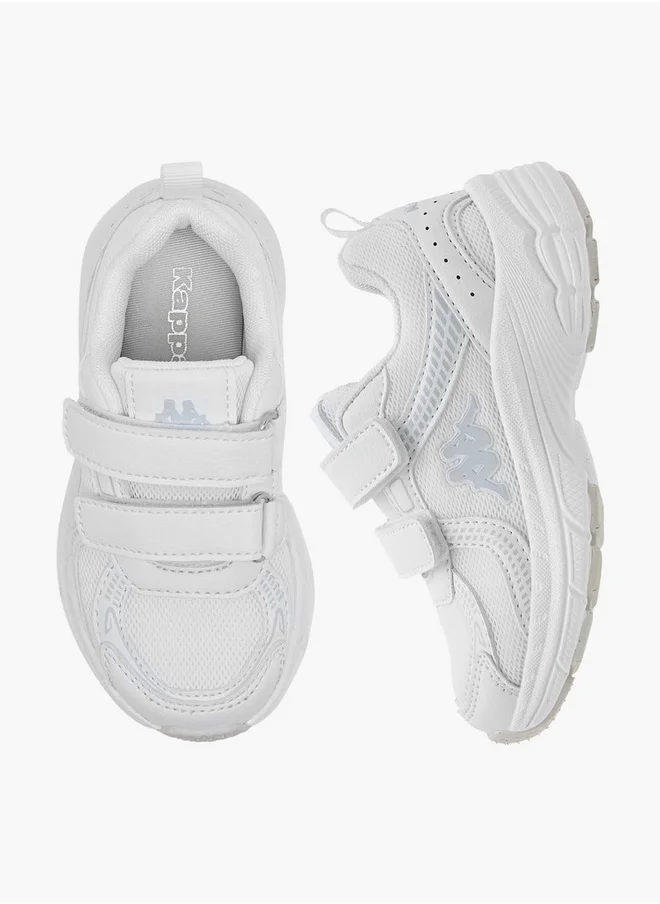 كابا Kids' Logo Detail School Shoes with Hook and Loop Closure