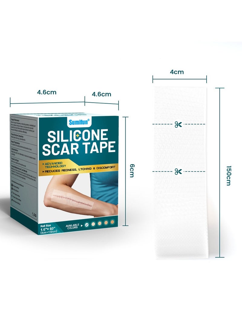 Sumifun Wound Repair Scar Patch, Surgical Scar Removal Patch, Sports Trauma Scar Care Patch(4*150cm)  - Image 5